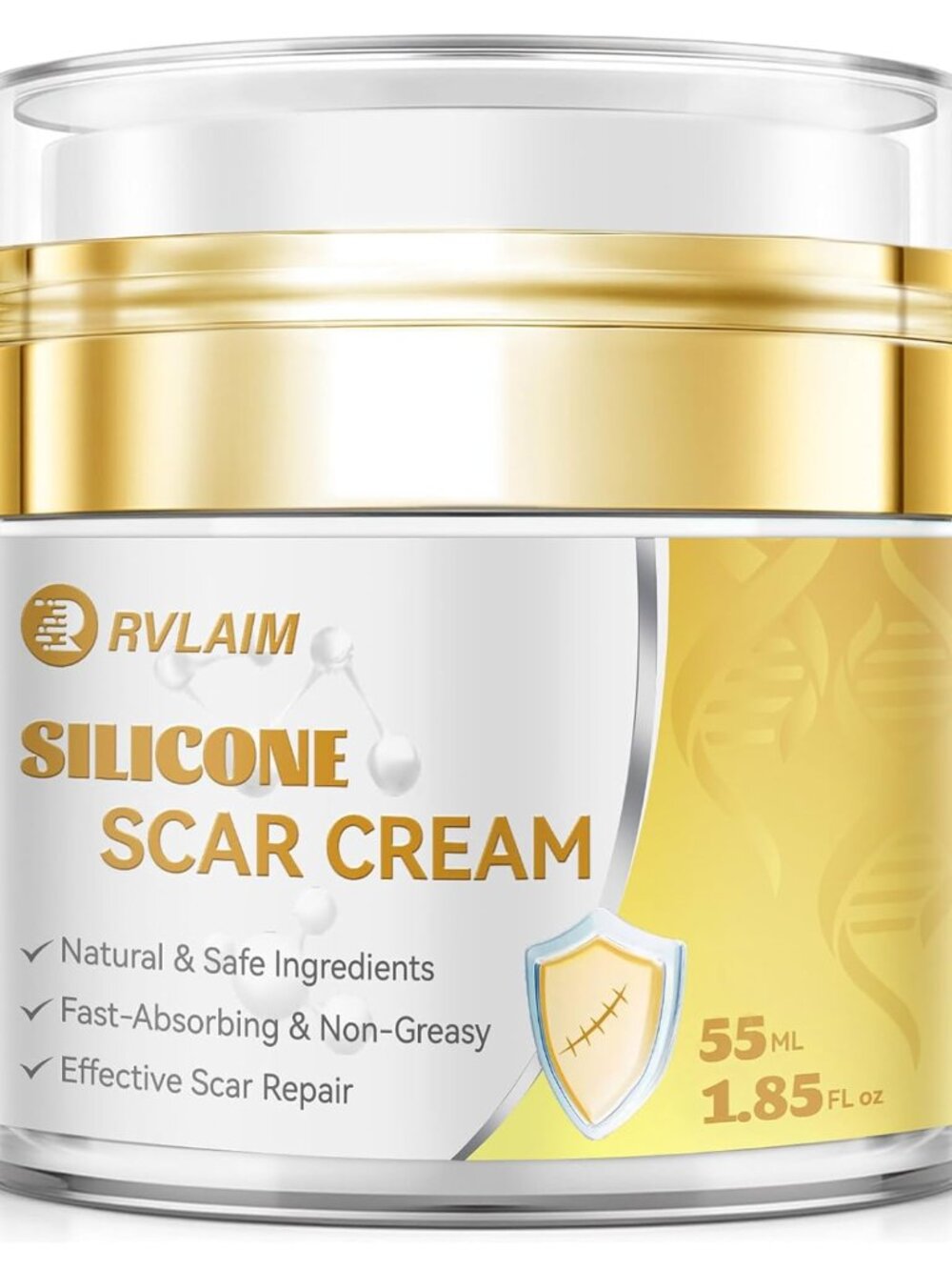 RVLAIM Silicone Scar Cream Scar Gel 1.85 Oz